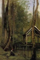 Cabane de pêche à Mathois près de Gournay-en-Bray
